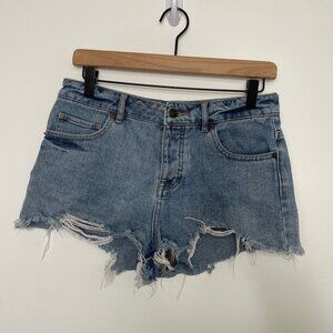 Brandy Melville Cutoff Denim Shorts Size 29 Cotton‎